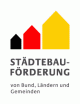 Logo Städtebauförderung durch Bund, Land und Gemeinden